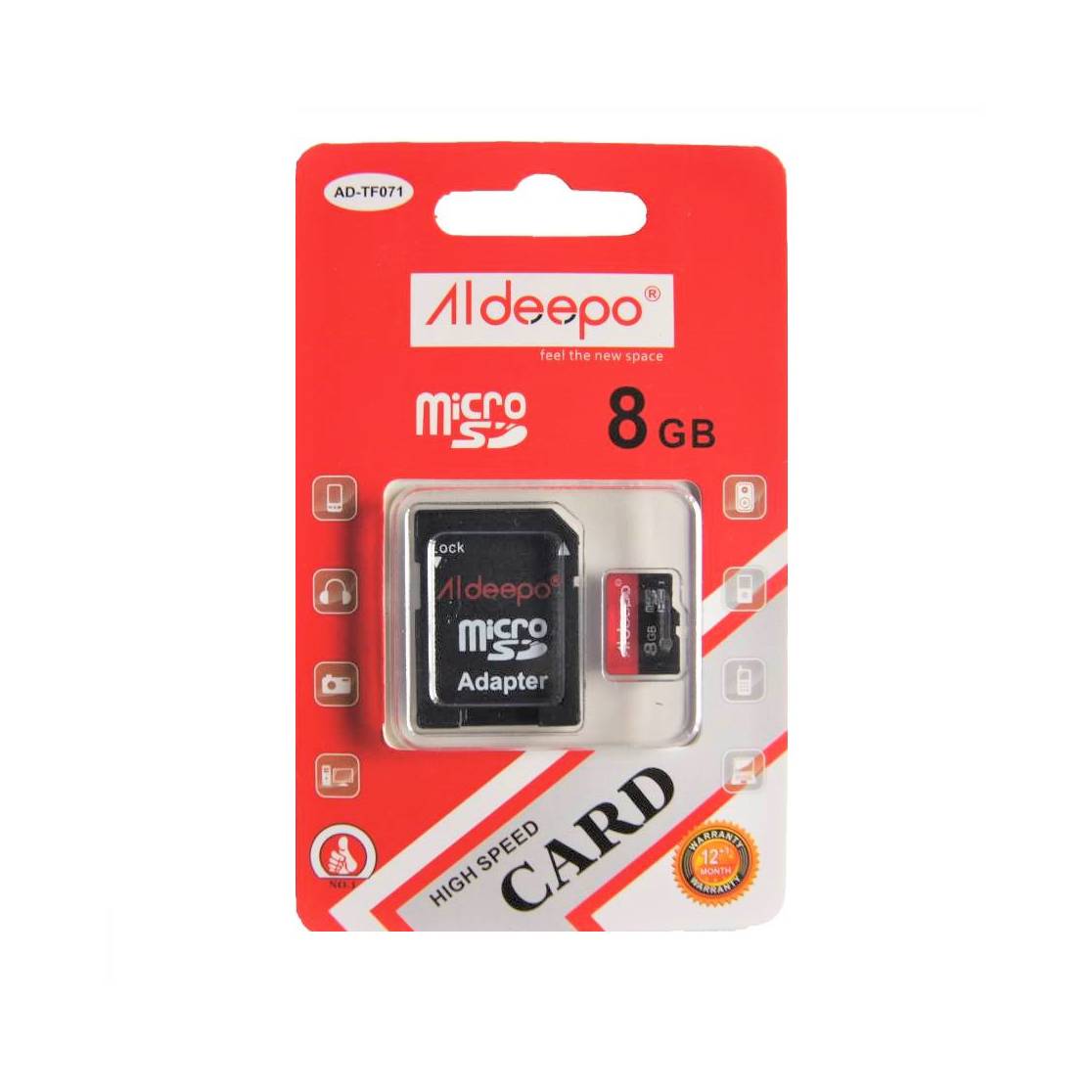 ALDEEPO-SD Card-TF 8GB