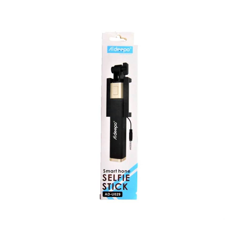 ALDEEPO-SELFILE STICK-AD-U029-ADAPTER-BLACK