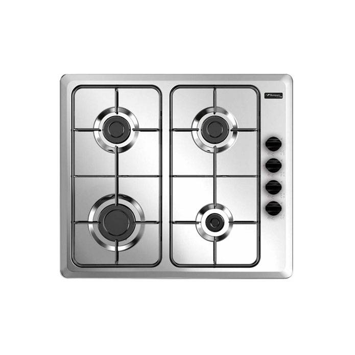 BOMPANI B/IN HOB 60CM, 4 GAS, LATERAL KNOBS