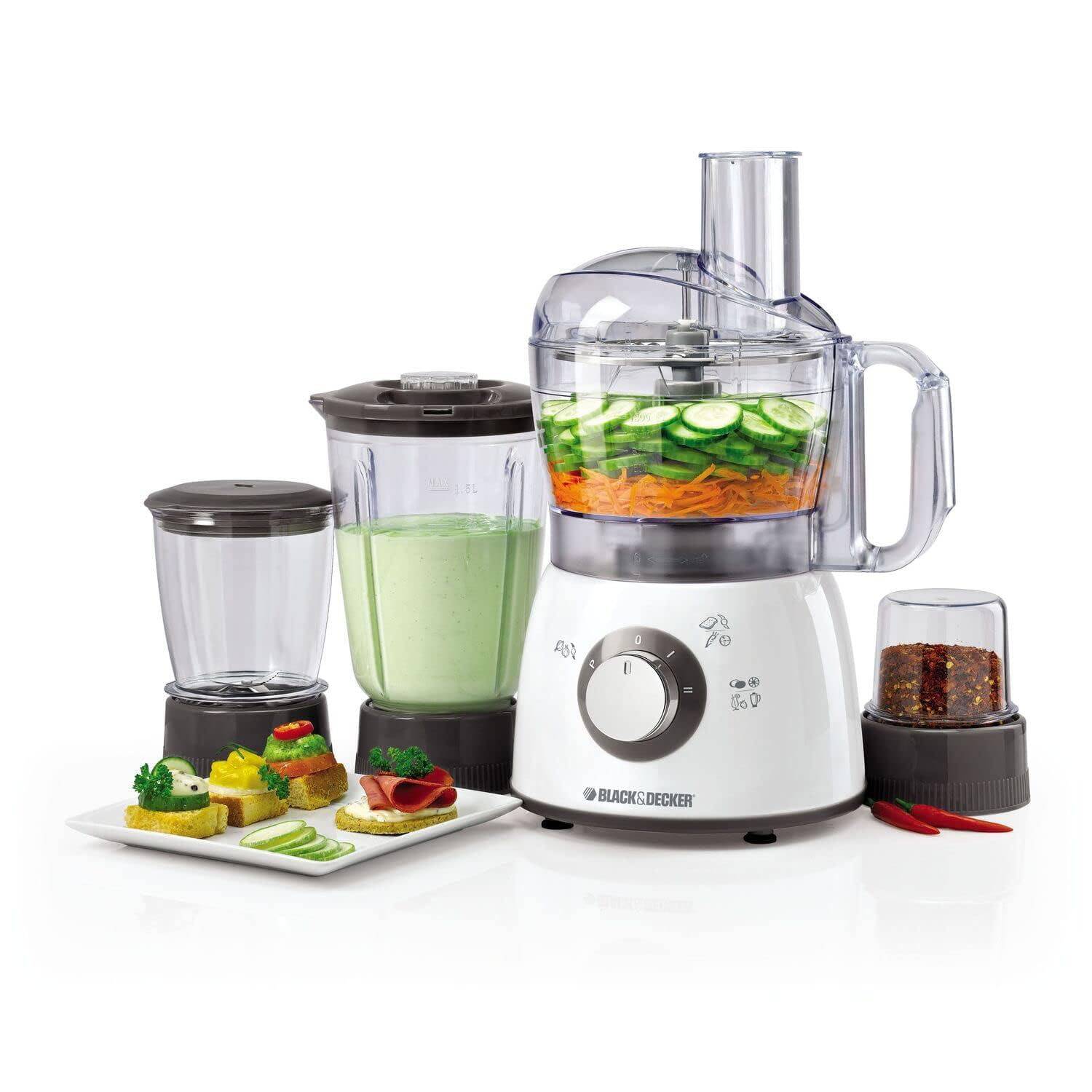 Black & Decker FX400BMG-B5 Food Processor - 400W