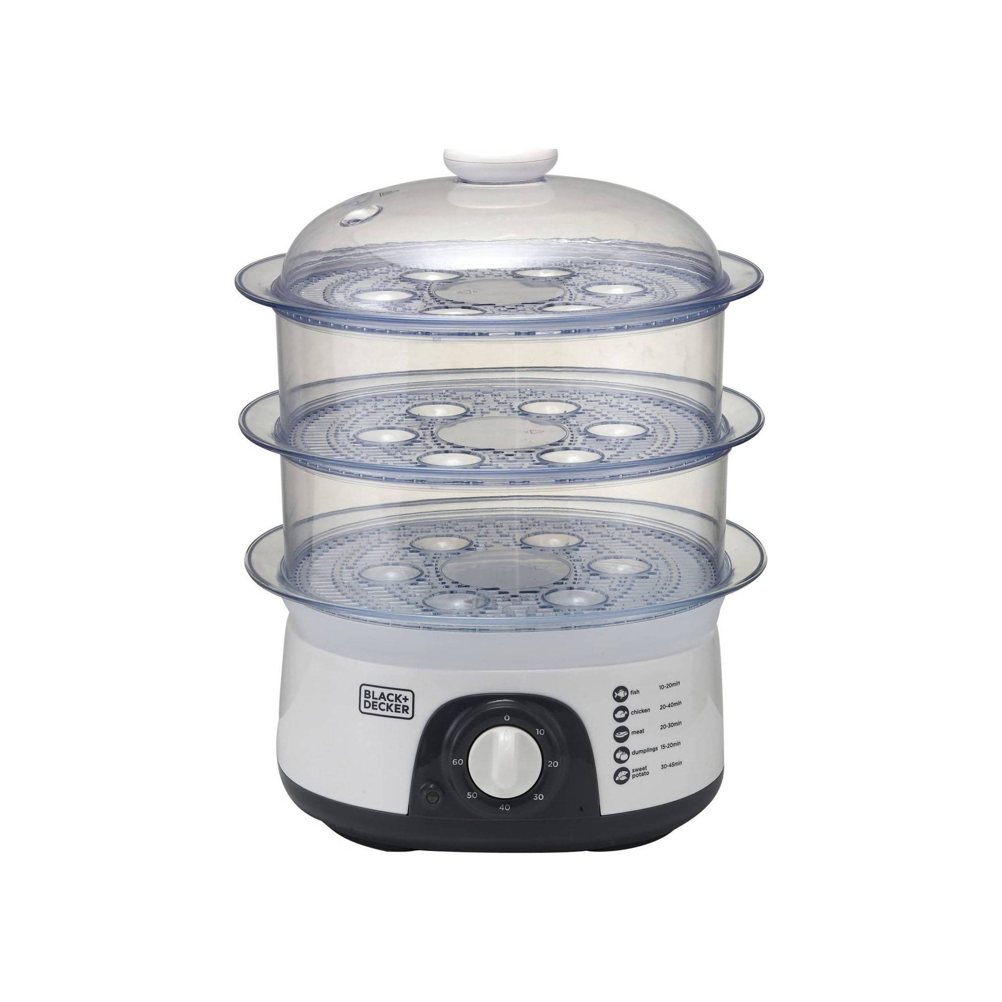 Black & Decker HS6000-B5 Food Steamer 3-Tier