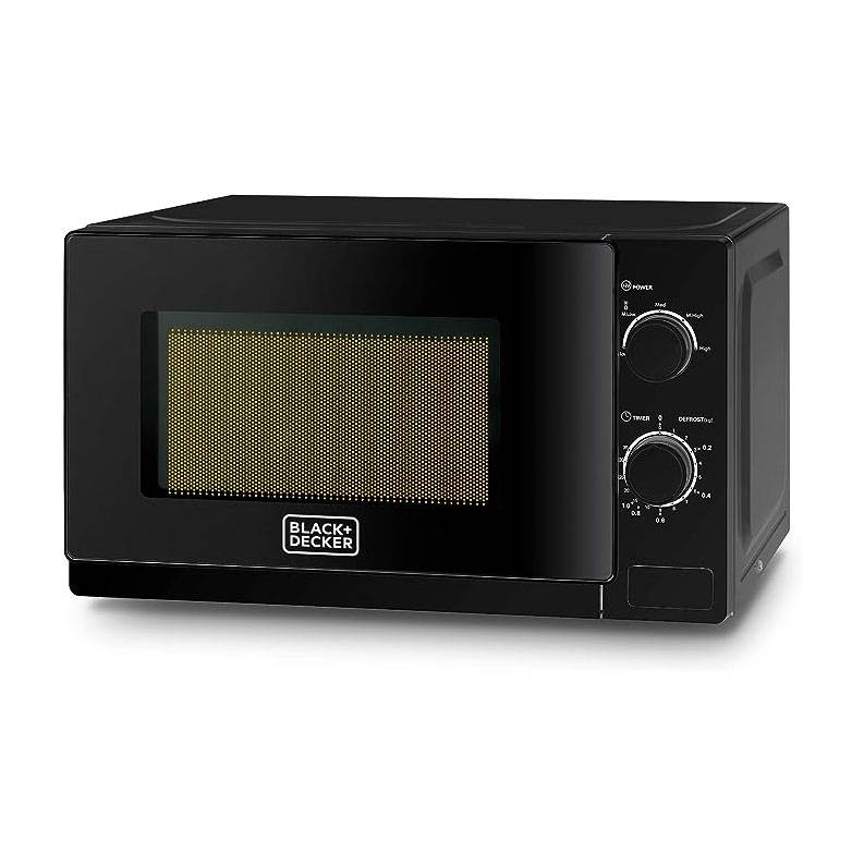 Black & Decker MZ2020P-B5 Microwave Oven Solo - 20L