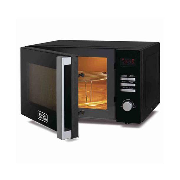 Black&Decker MZ2800PG Microwave Oven Grill 20L - Black