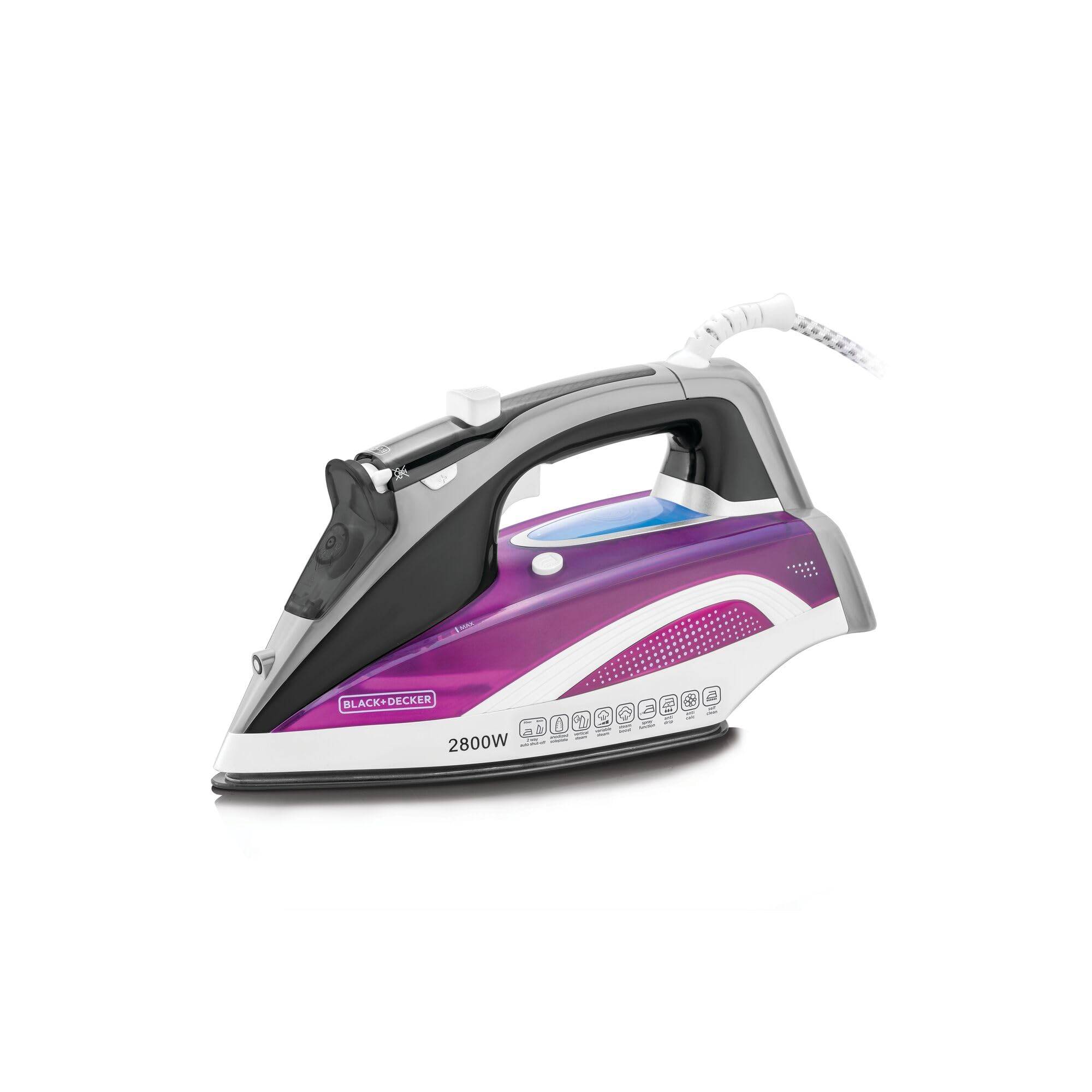 Black & Decker X2250-B5 Steam Iron - 2800W