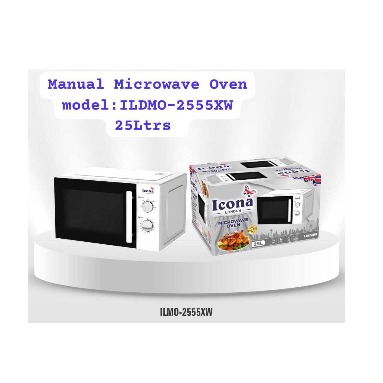 ICONA MICROWAVE ILDMO-2555XW