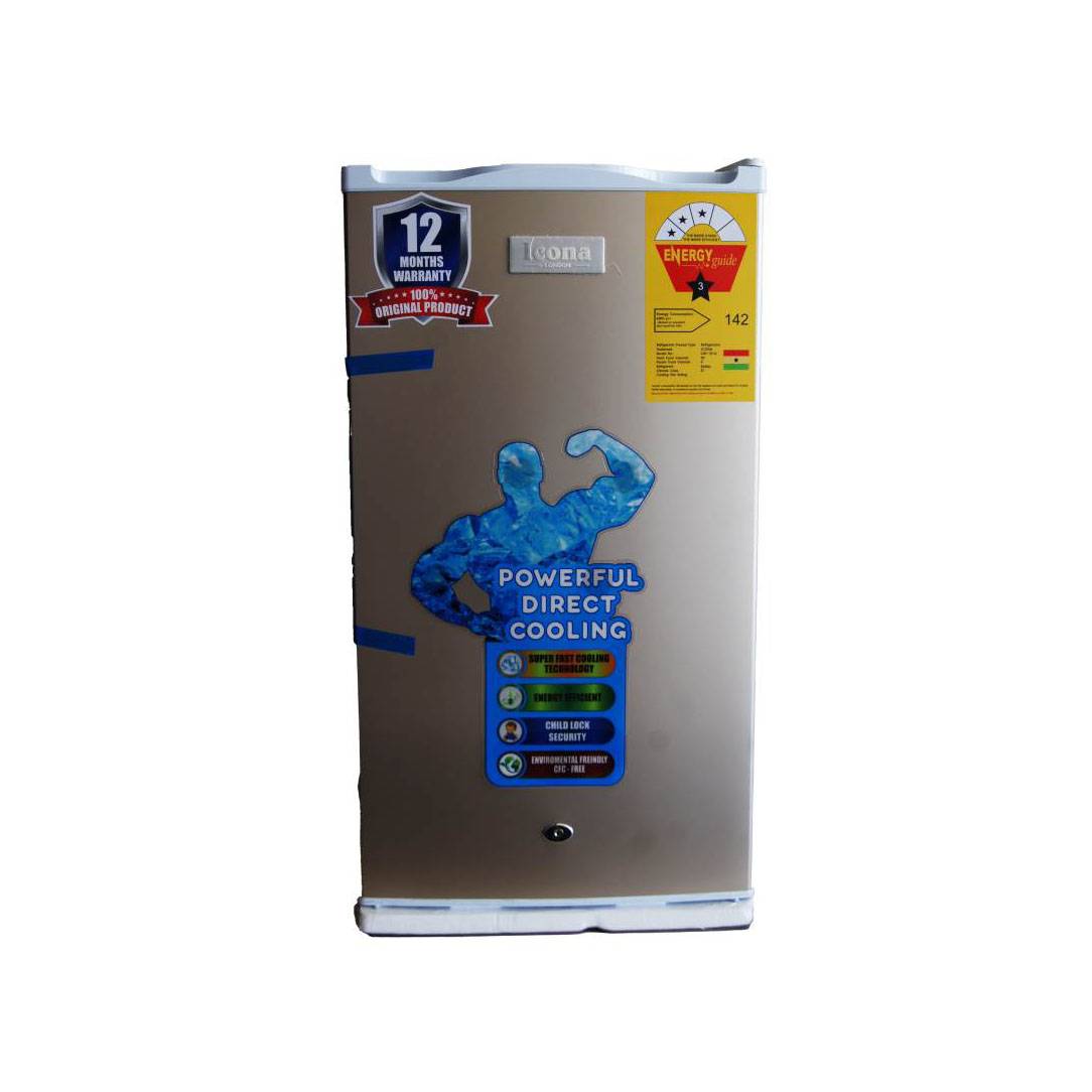 ICONA REFRIGERATOR SINGLE DOOR 92L-GOLDEN-ILRF-101AA