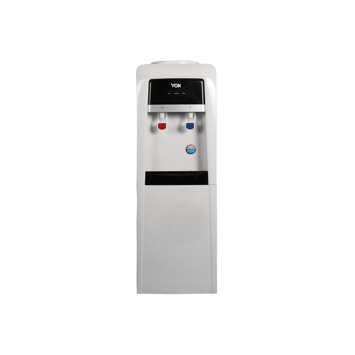 Von VADA2110S Water Dispenser Hot & Normal with Cabinet - Silver/Black