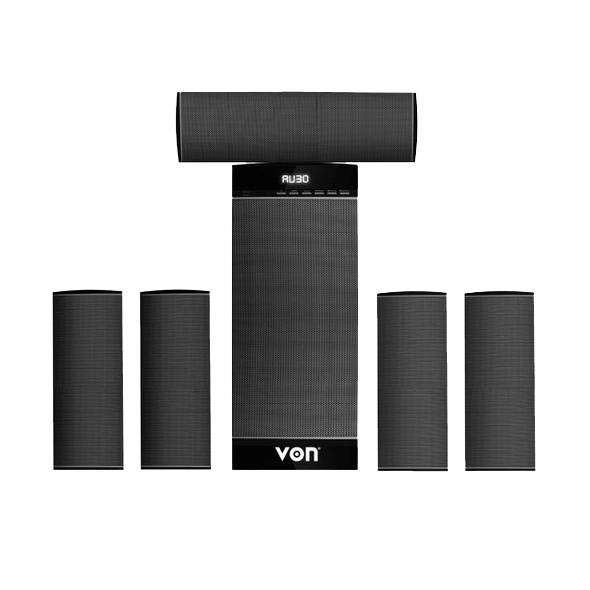 Von VES3005FS Subwoofer 5.1CH, Bluetooth, USB - 300W RMS