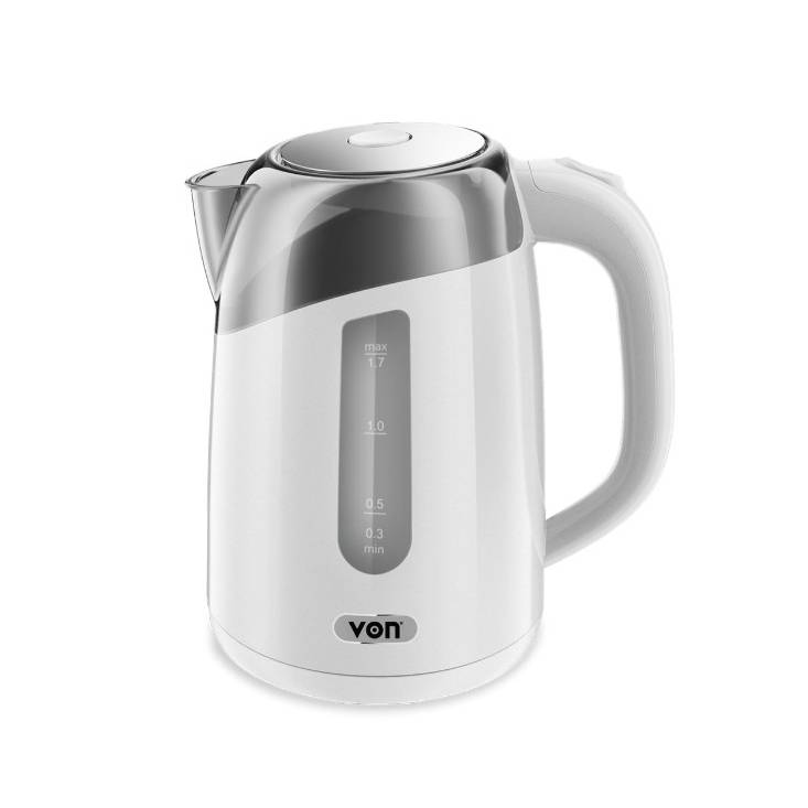 Von VSKL17BNW 1.7L Upright Cordless Kettle