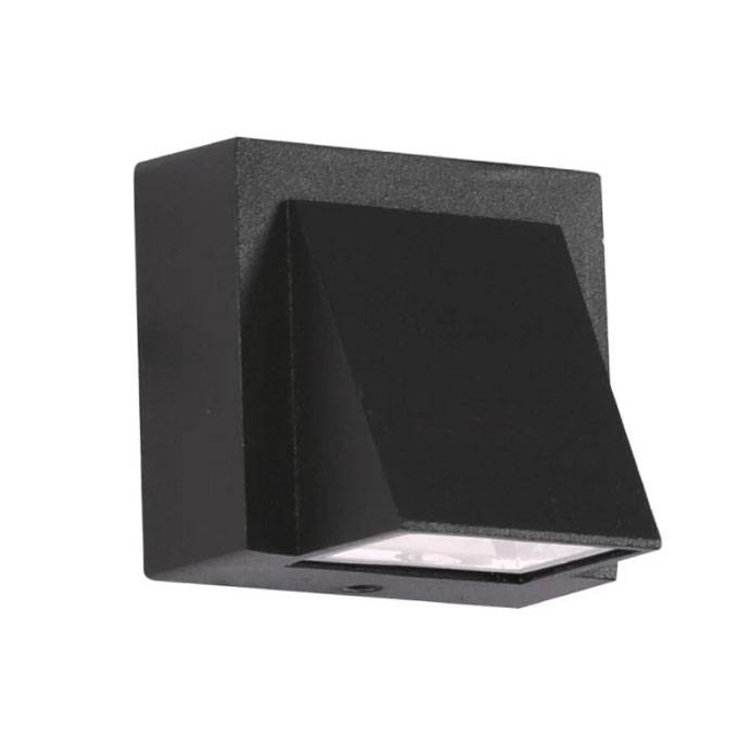 WALL LAMP LED 3W OUT DOOR BLACK BODY 3000K LL 6040-BK-WW