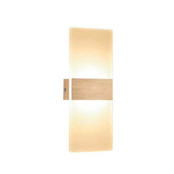 WALL LAMP LED 4W 3000K IP20 INDOOR LL 6020-20-WH-WW