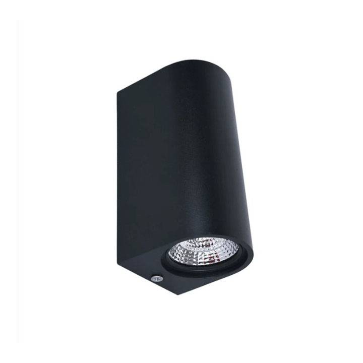 WALL LAMP LED COB 2*5W BLACK BODY LL 2304-BK-WW