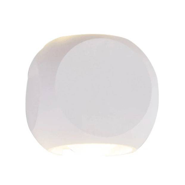 WALL LAMP LED COB 2*3W WHITE BODY LL 2329-WH-WW
