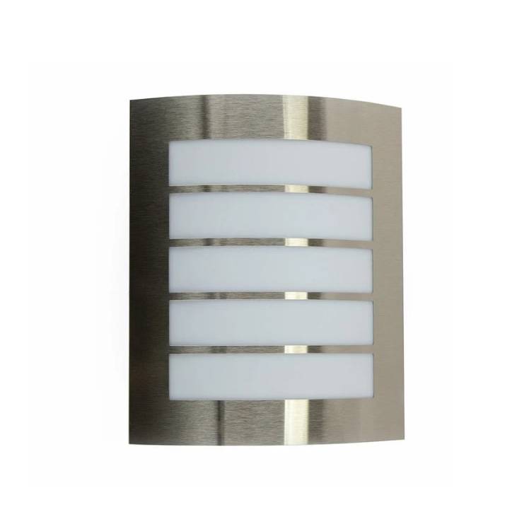 WALL LIGHT STAINLESS STEEL LED 8W IP44 LL 2004-50-DL-SS