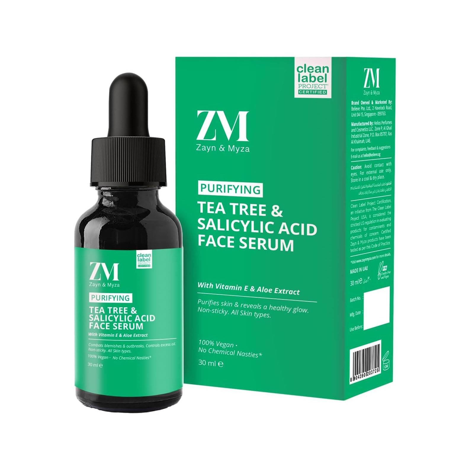 ZM Tea Tree Face Serum 30ml