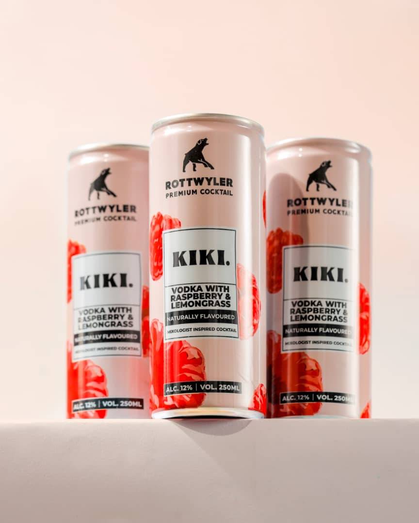 Kiki - Vodka with Raspberry & Lemongrass.