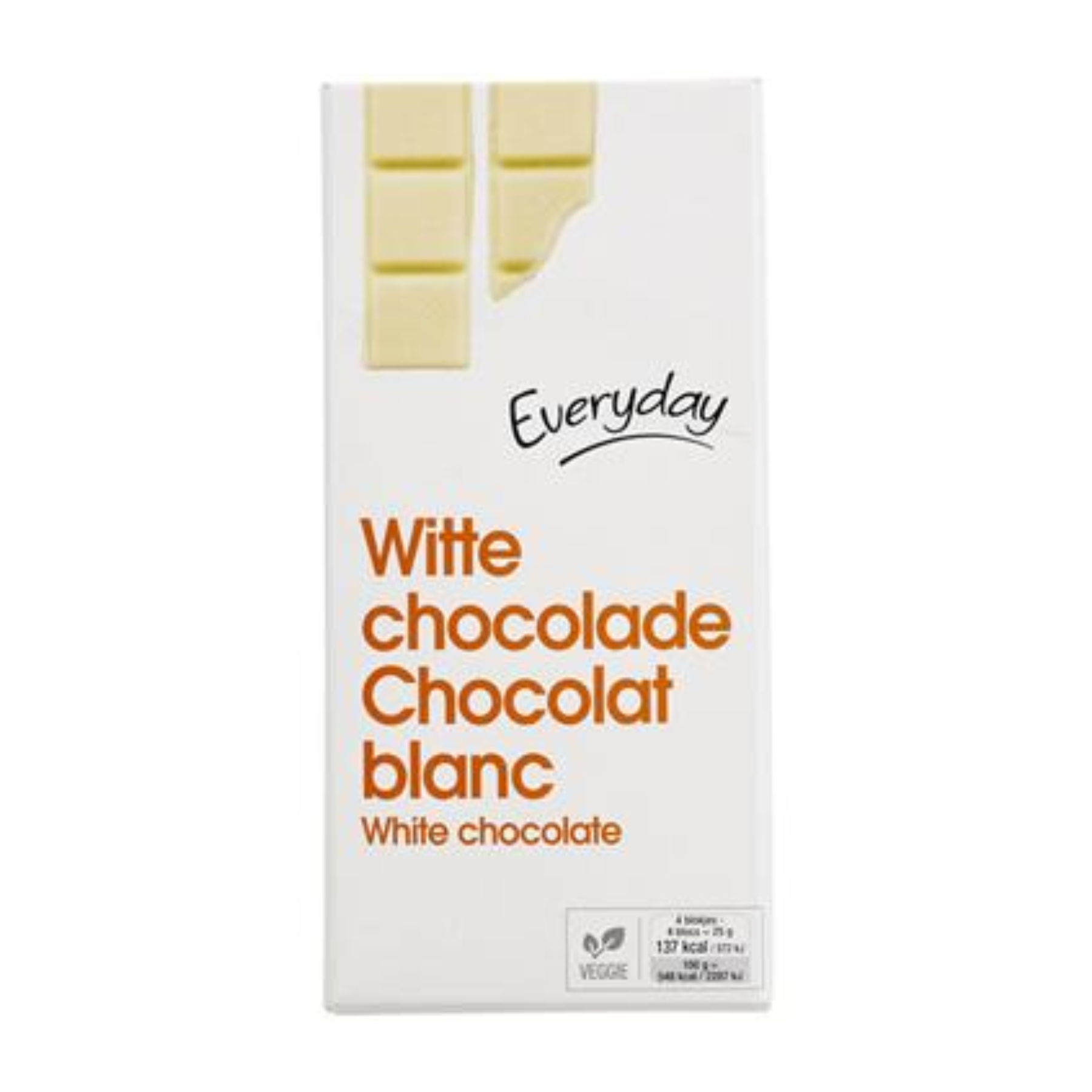 Everyday White Chocolate Tablet 200G  40463