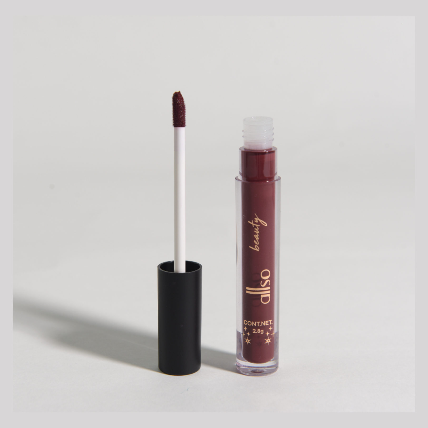 Allso beauty Plum Majesty liquid lipstic