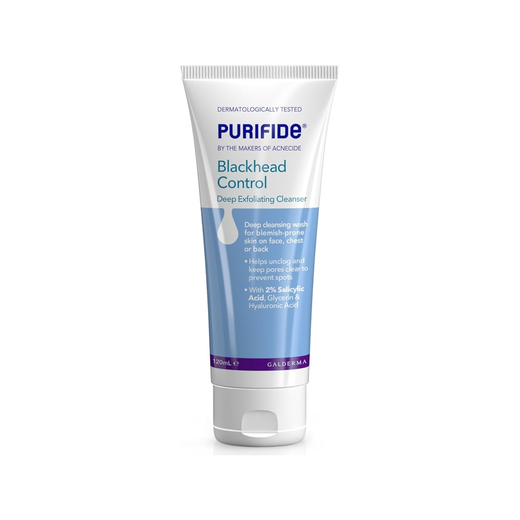 Purifide blackhead control deep exfoliating cleanser 120ml