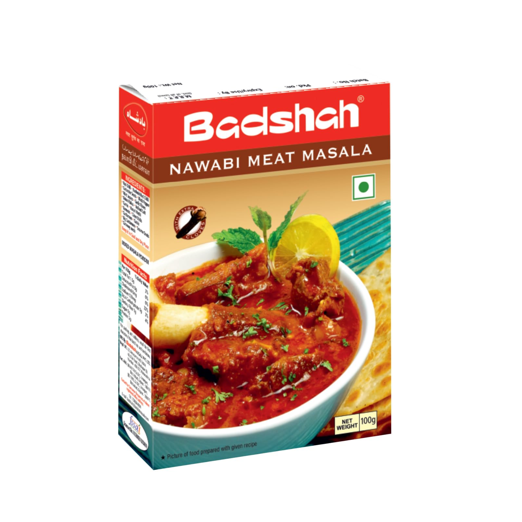 Badshah Nawabi meat Masala, 100g