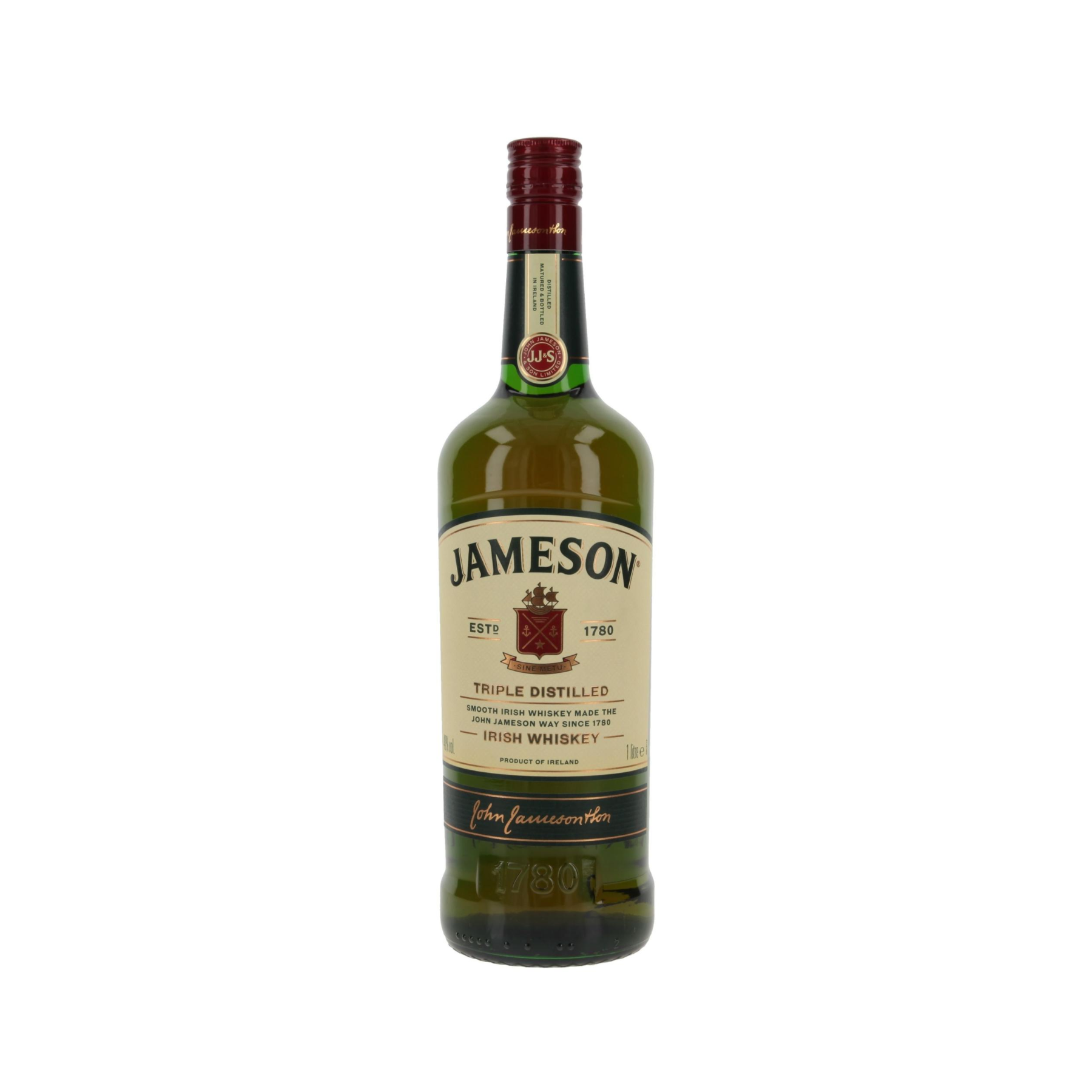 JAMESON WHISKY BOTTLE - 100cl