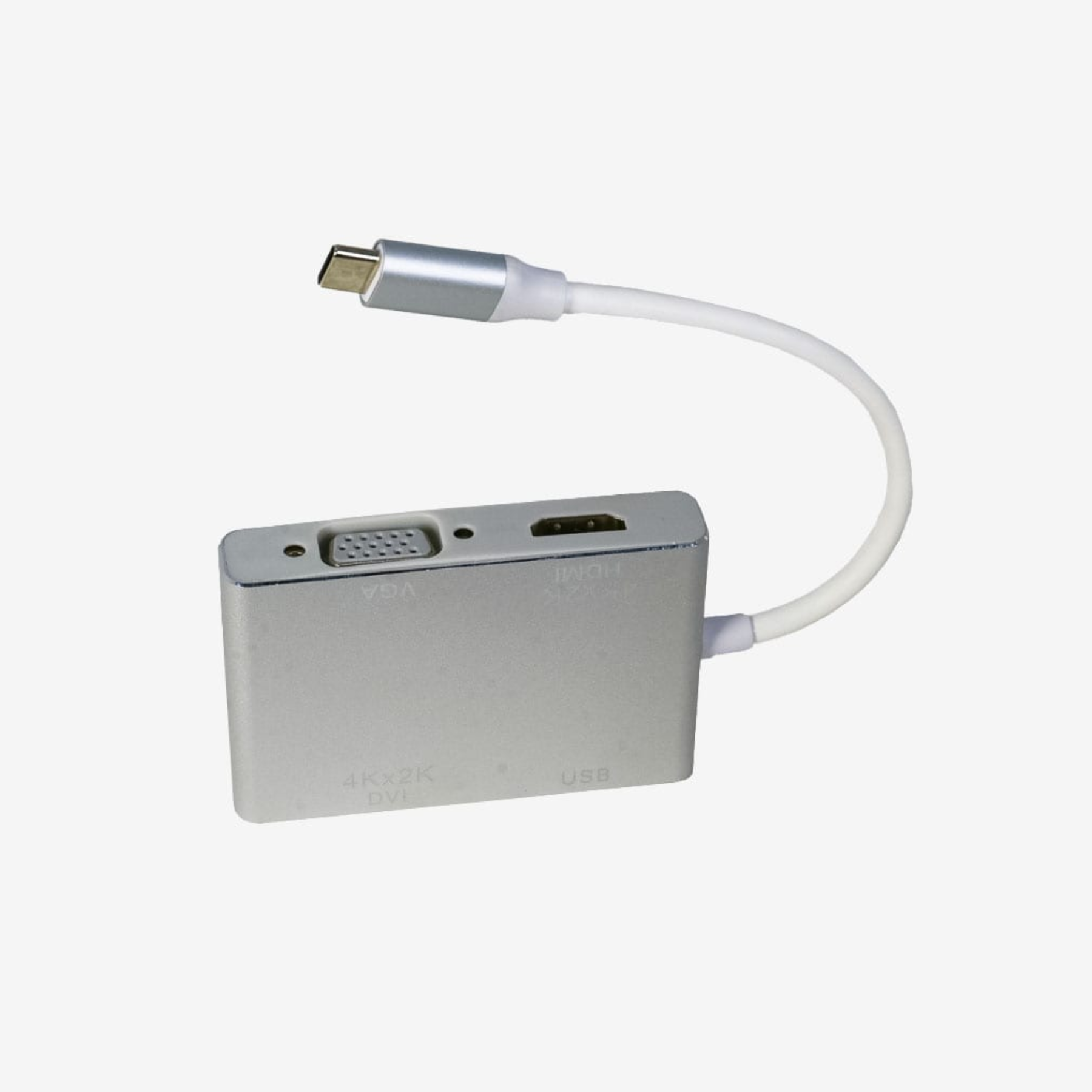 MIIC TYPE C TO VGA HDMI & USB 4 IN 1 Adapter