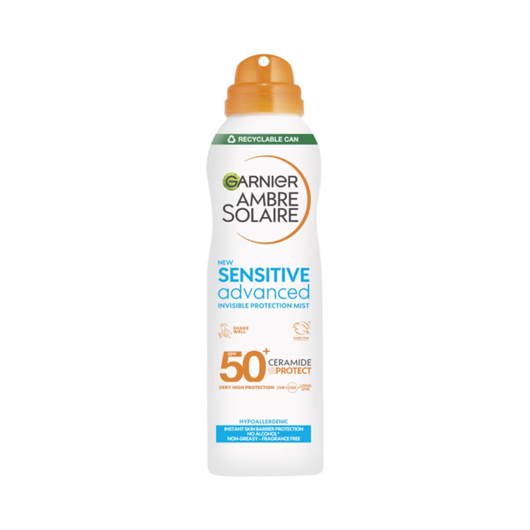 Garnier Ambre Sensitive advanced invisible protection mist 50+ SPF