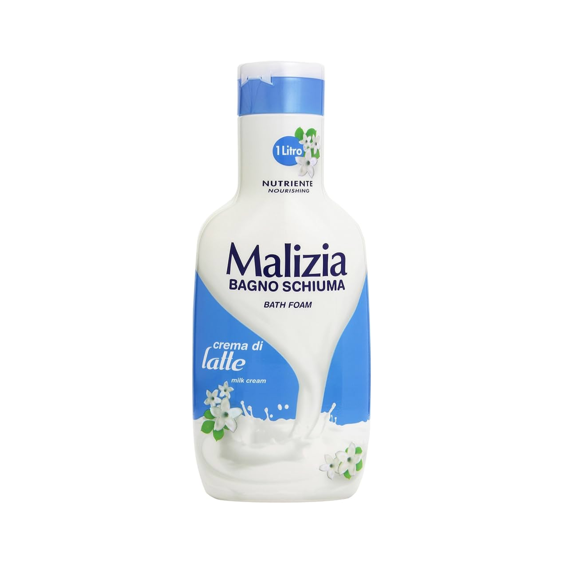 Malizia Bath Foam Nourishing Milk Cream 1000ml