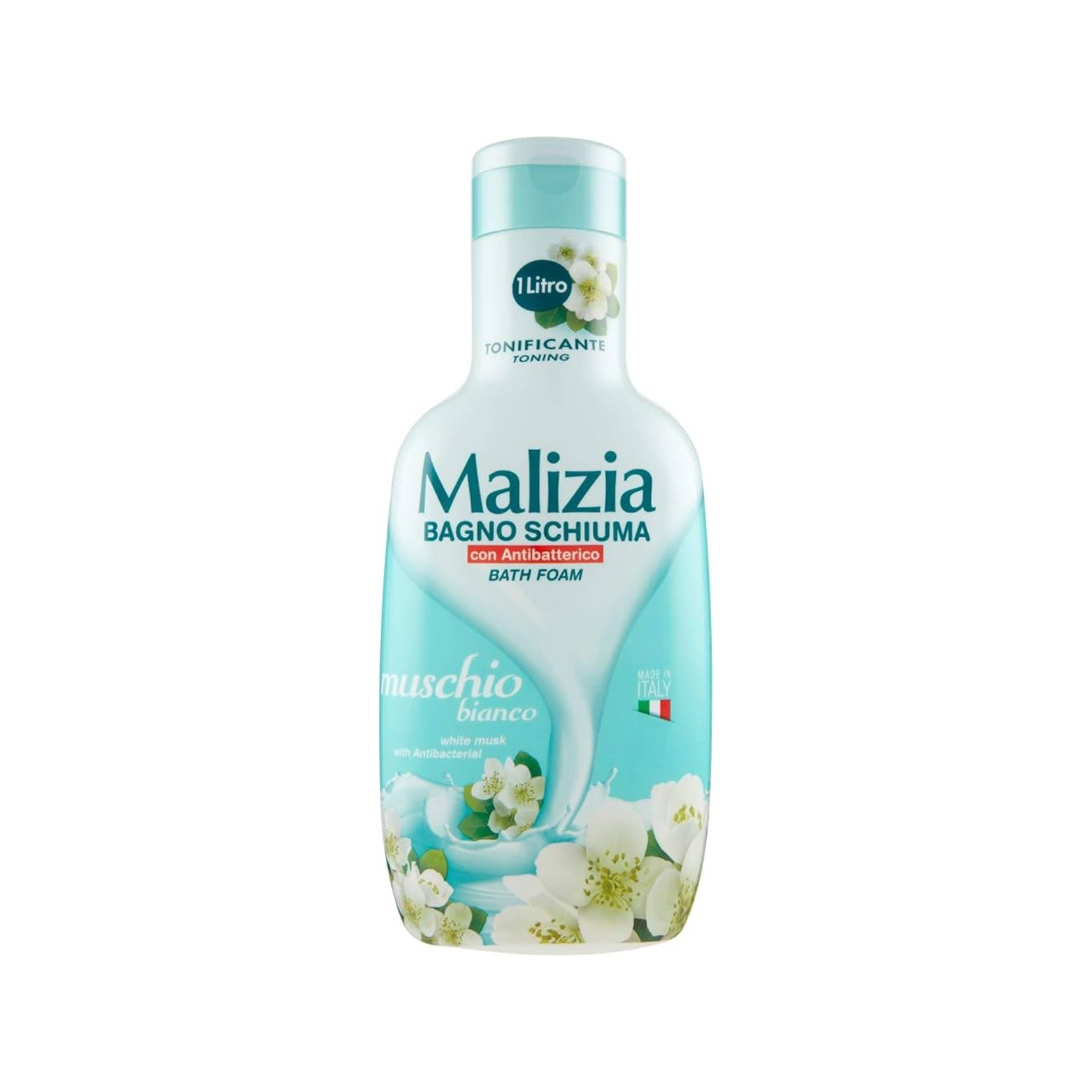 Malizia Bath Foam Toning white musk 1000ml