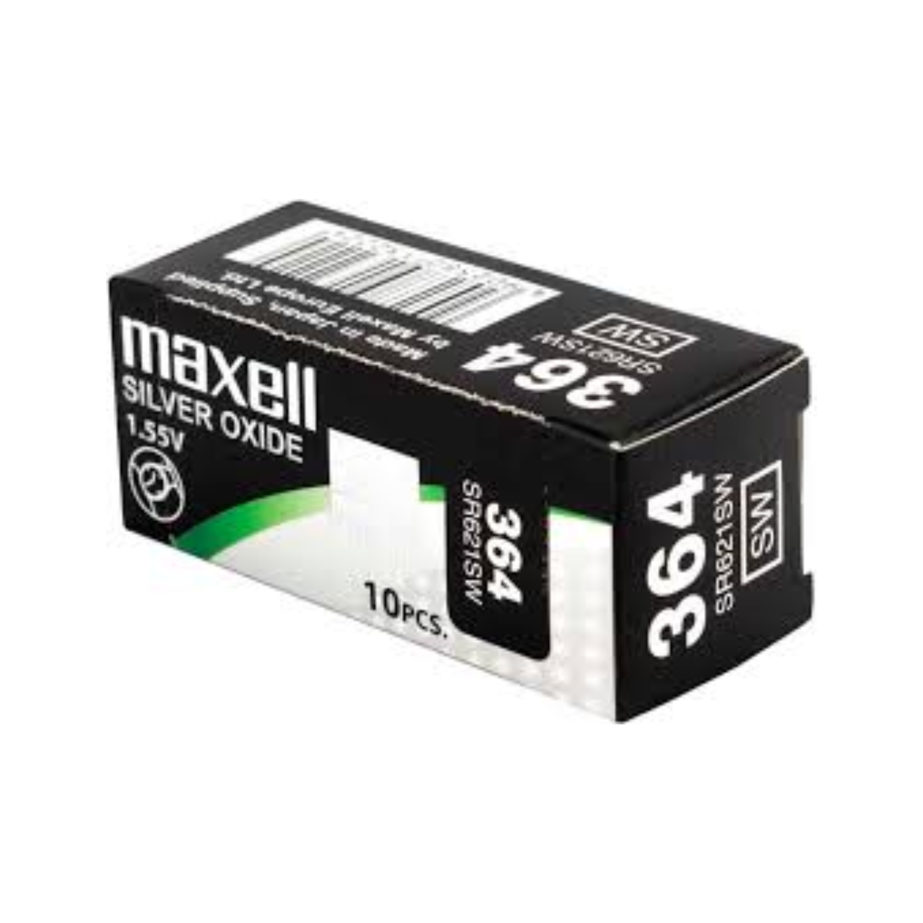 Maxell Silver oxide battery SR621SW-1.55 V-1pcs