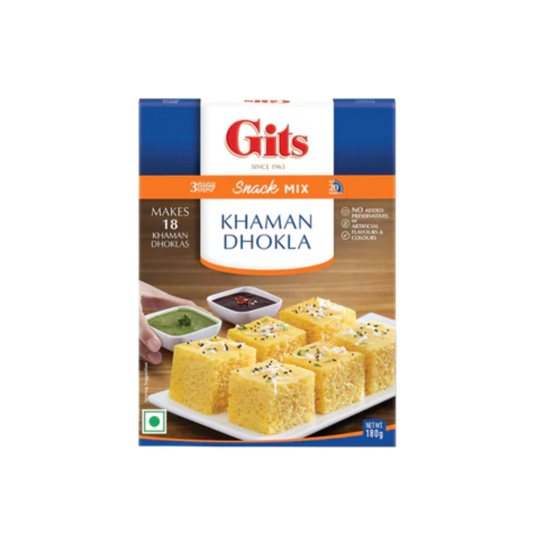 Gits KHAMAN DHOKLA Snack Mix 180g