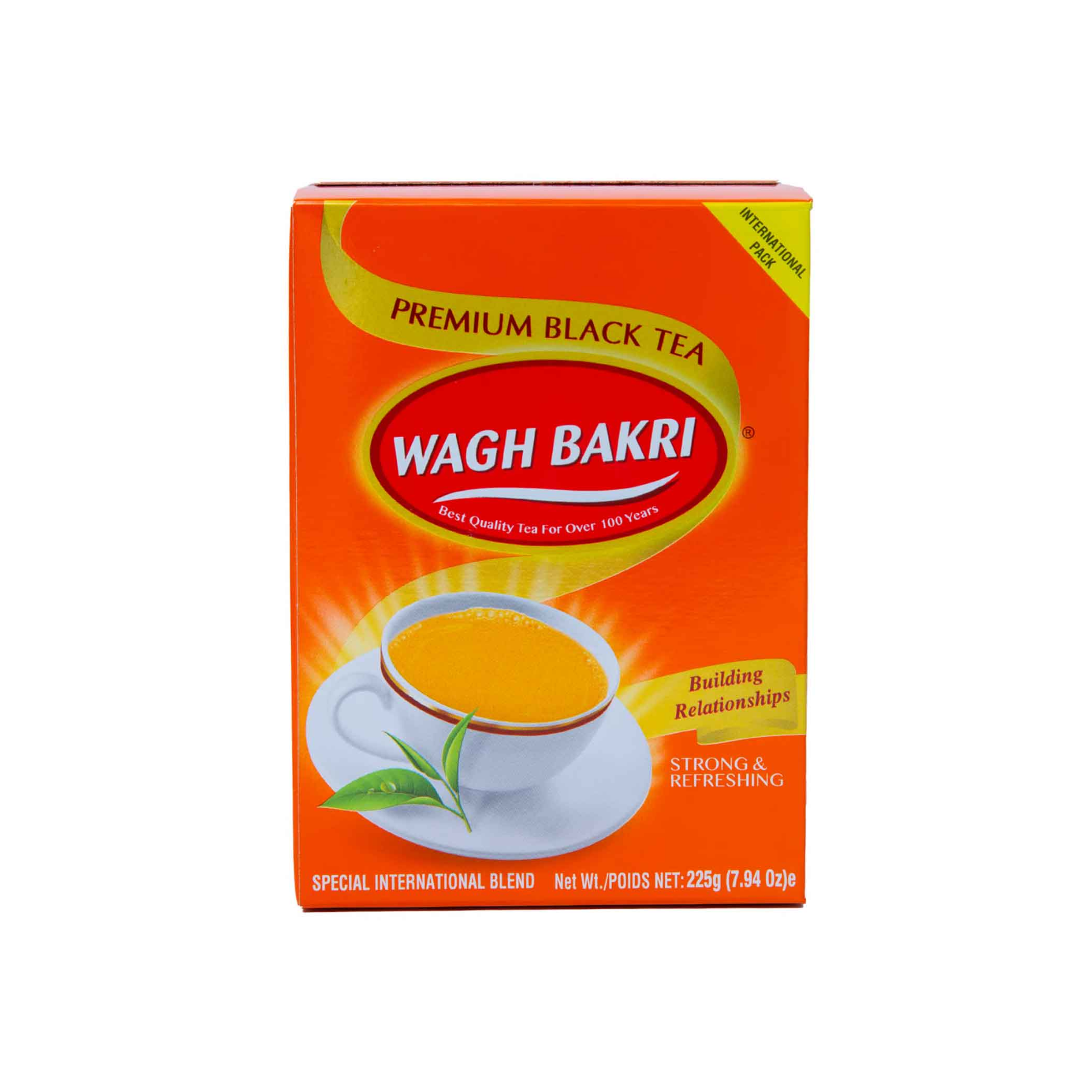 Wagh Bakri Premium black Tea Strong & Refreshing 225g