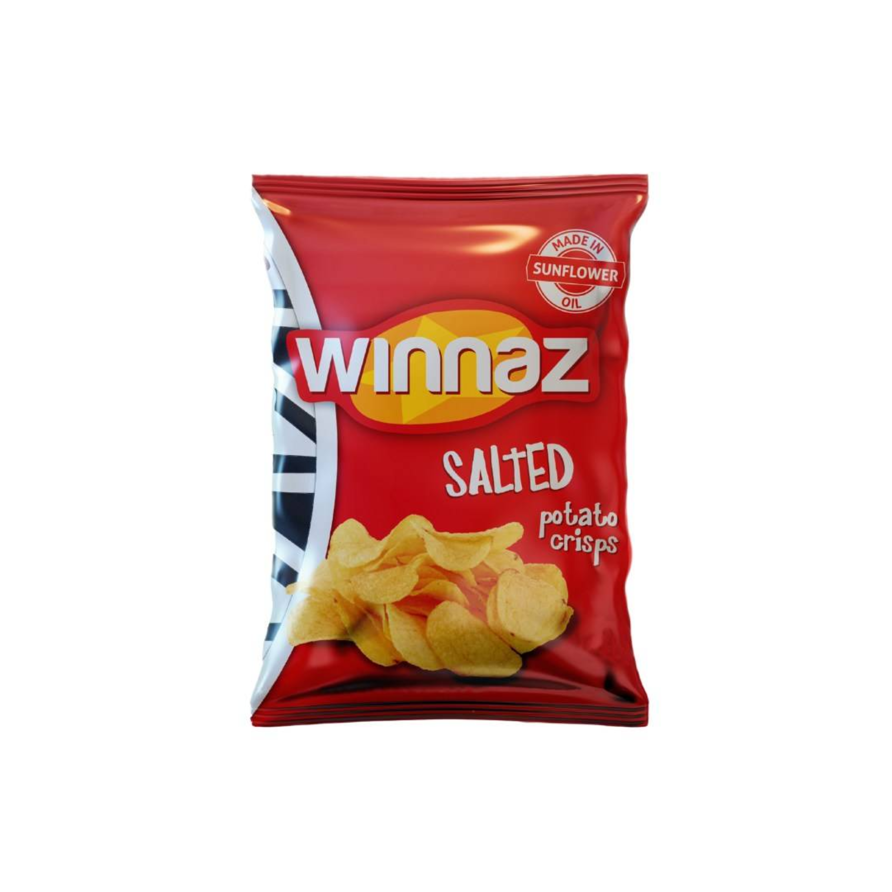 Winnaz Salted Potato Crisps 125g