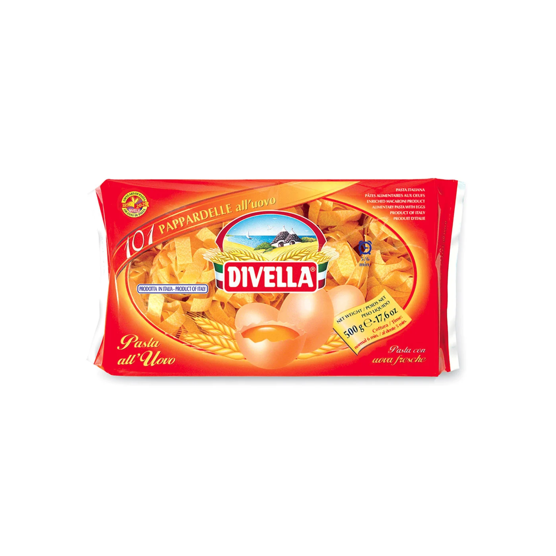 Divella 101 Pappardelle all'uwovo, 500g