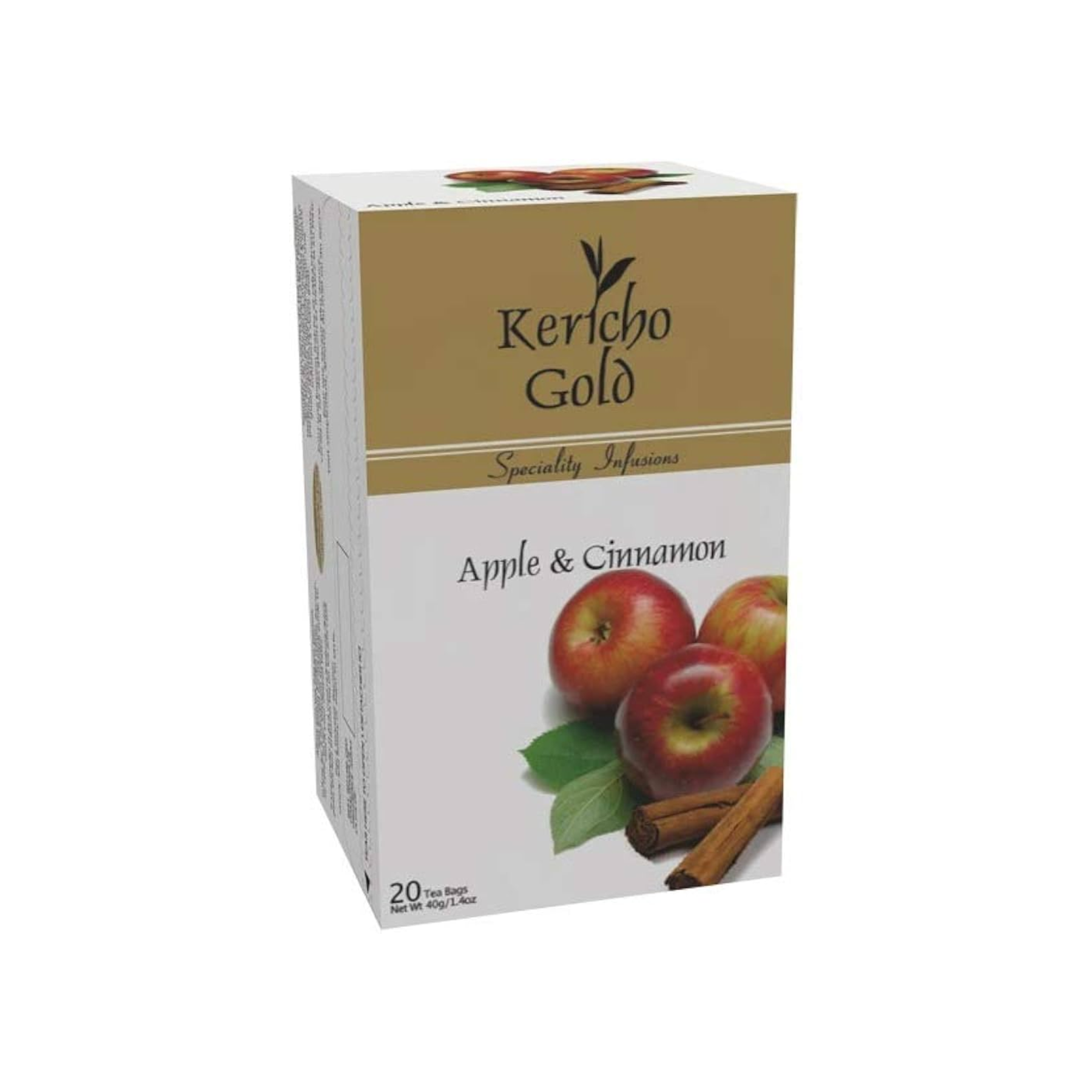 Kericho Gold Apple & Cinnamon 40g 20 Tea Bags