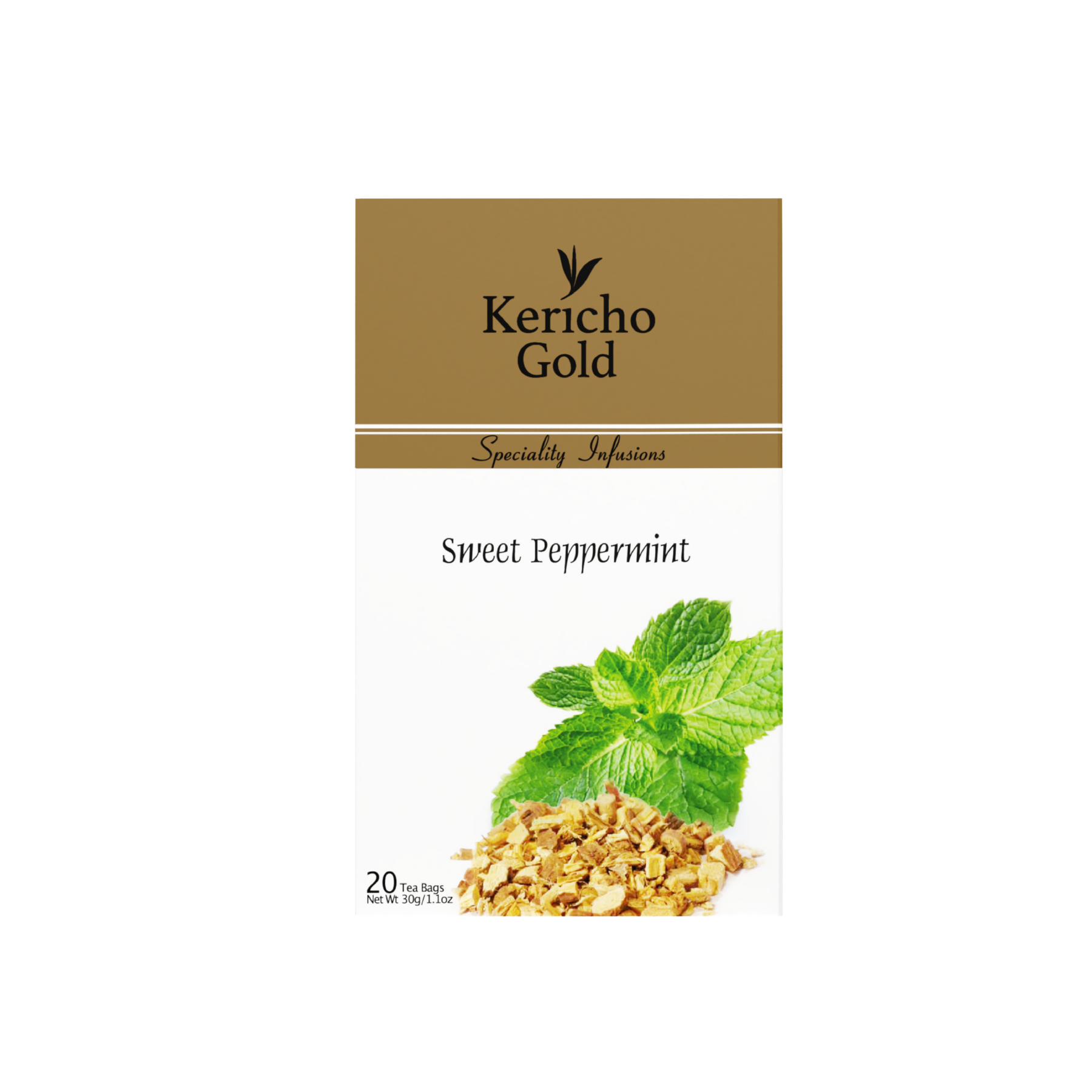 Kericho Gold Sweet Pepper Mint 20 Tea Bags 30g