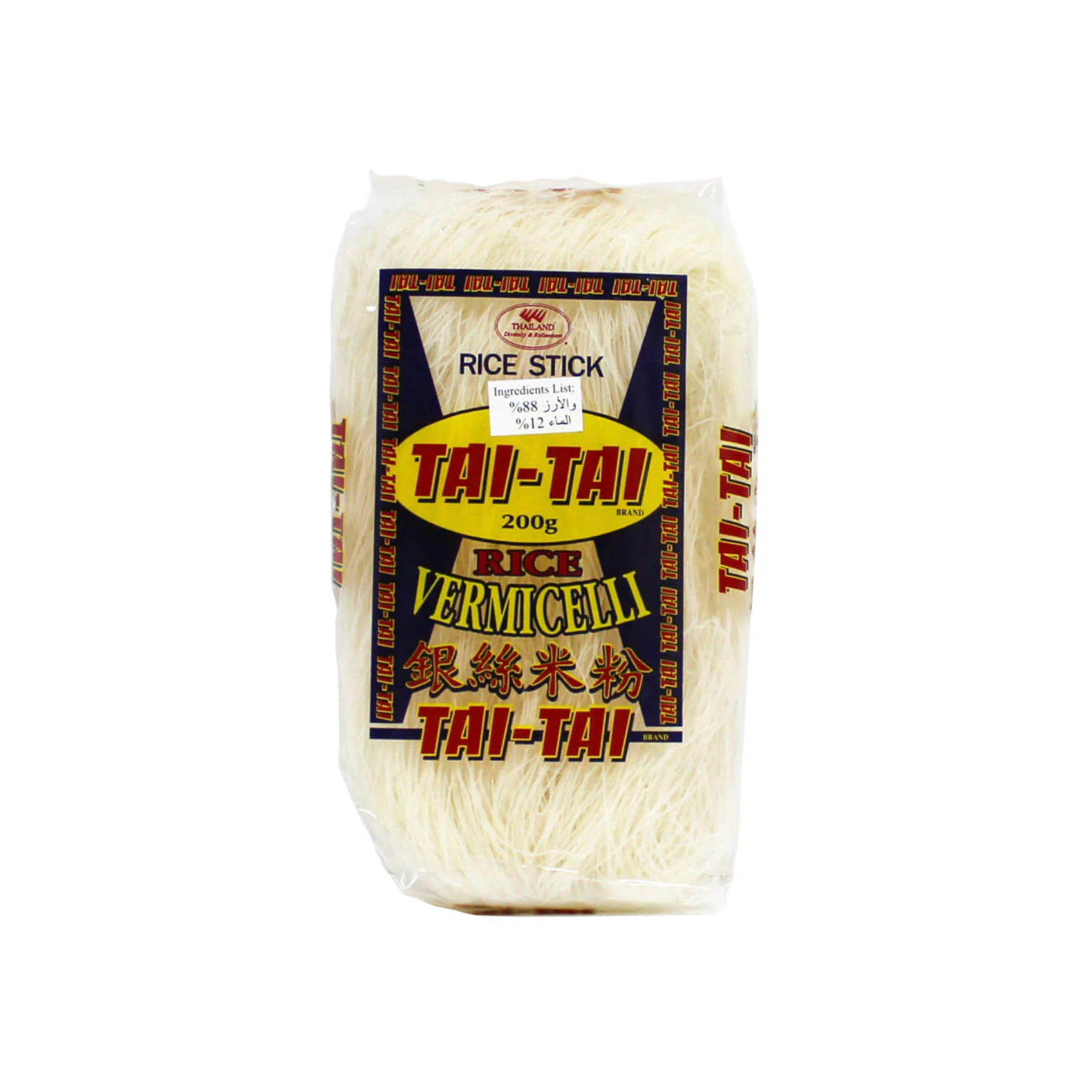 Tai-Tai Rice Stick, Rice Vermicelli, 200g