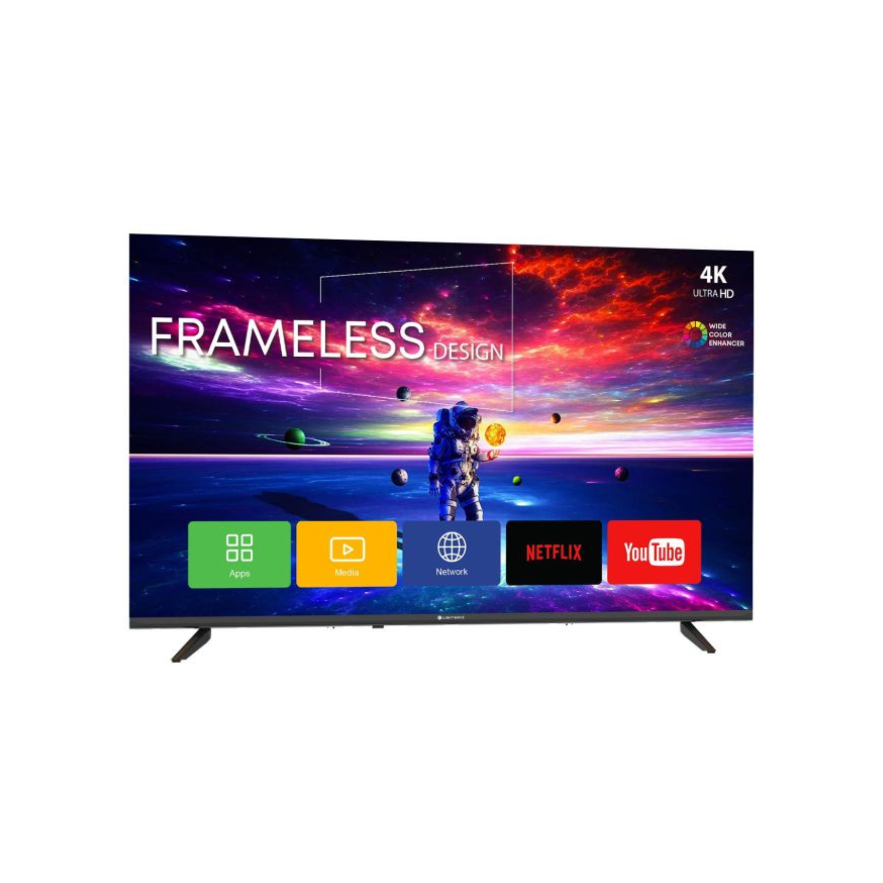 LIGHT WAVE SMART ANDROID QLED UHD TV 75 INCH