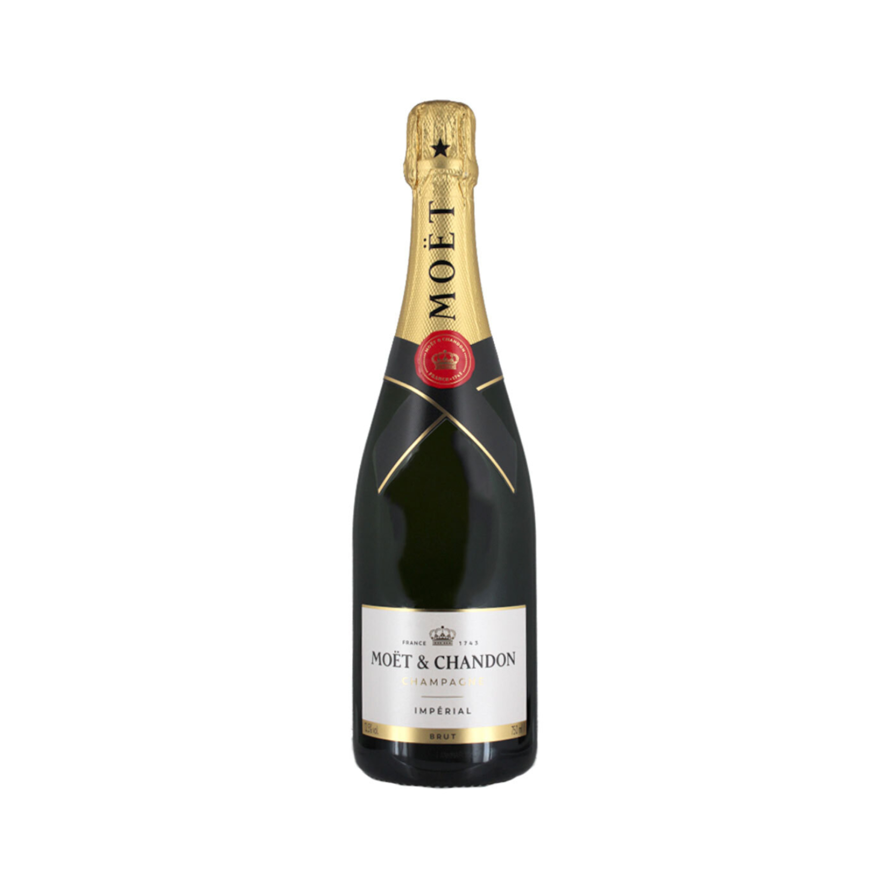 MOET CHANDON CHAMPAGNE BOTTLE - 75cl