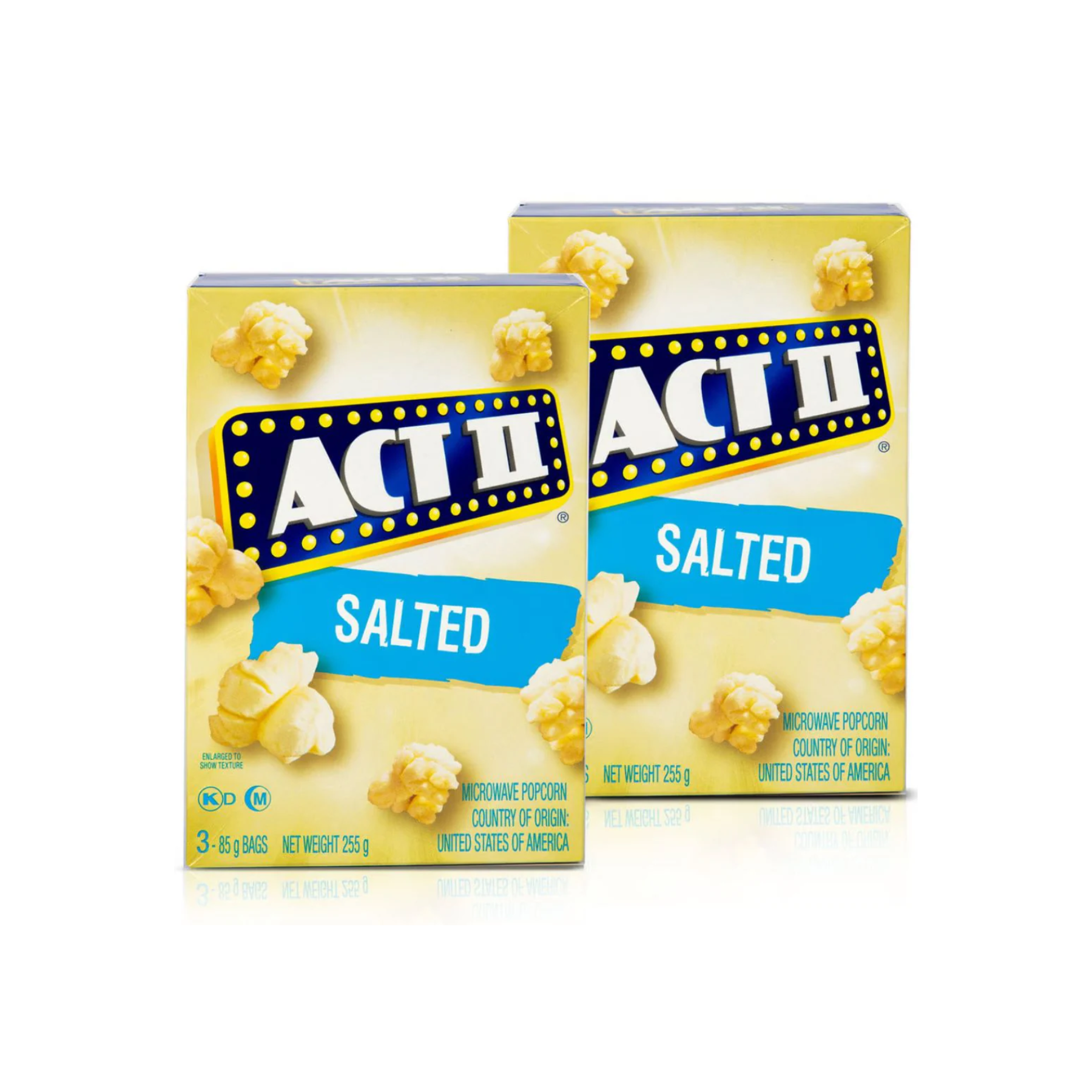 Act II Salted Microwave Popcorn, 255g