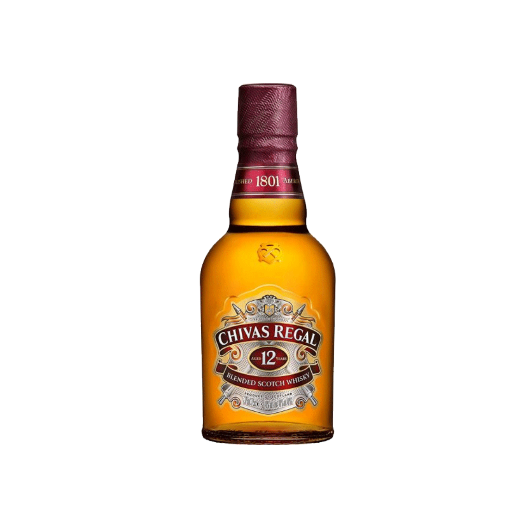 CHIVAS REGAL 12 YEARS WHISKY 37.5CL