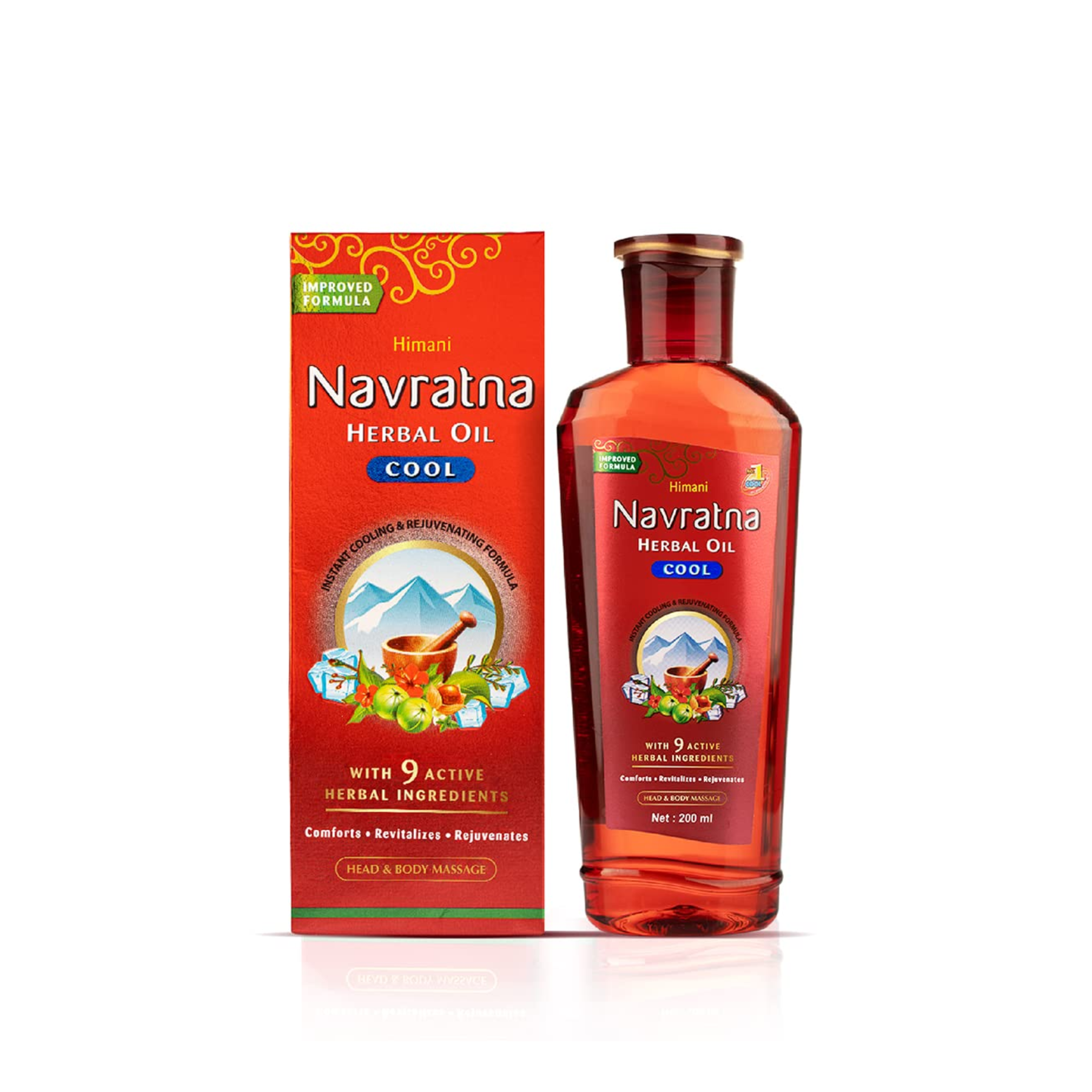 Himani Navratna Herbal Oil COOL 200ml