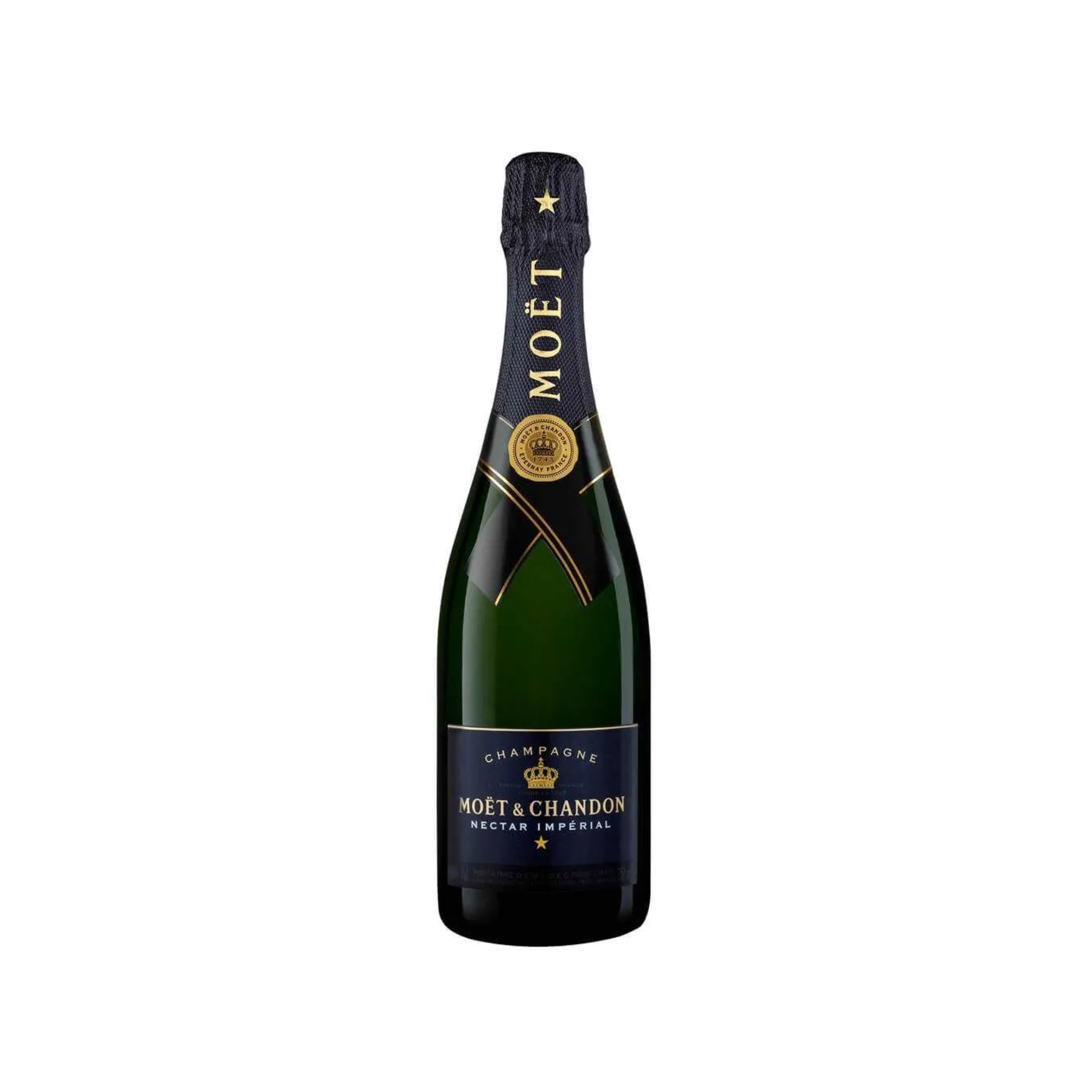 MOET NECTAR CHAMPAGNE BOTTLE - 75cl