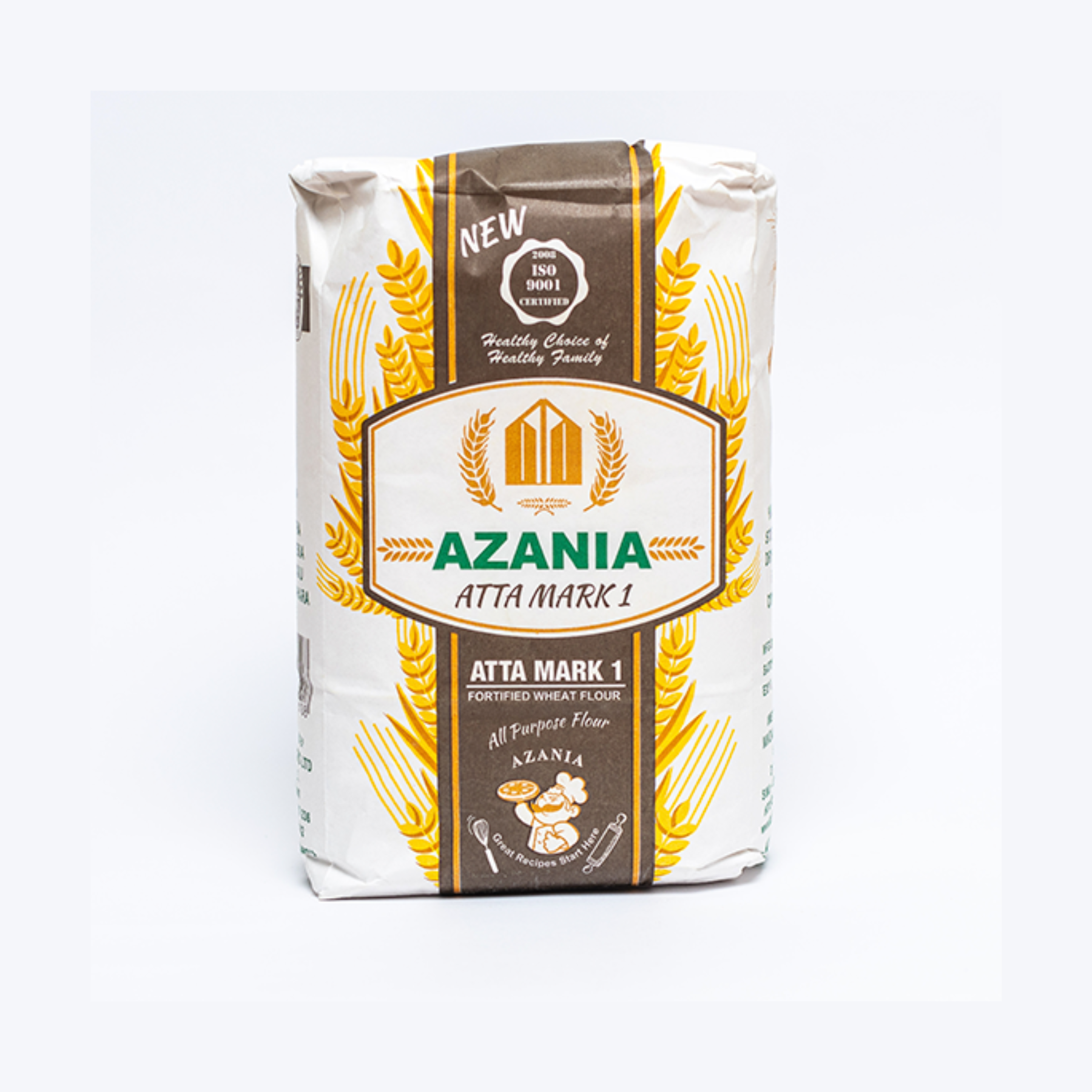 Azania Atta Mark 1, Wheat Atta, 2kg