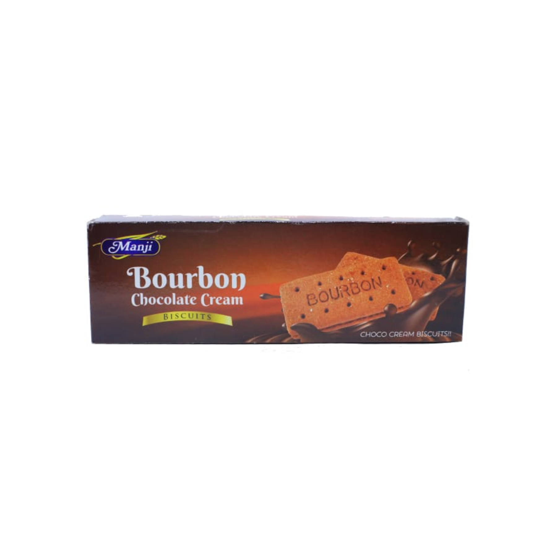 Manji Bourbon Chocolate Cream Biscuits 200g