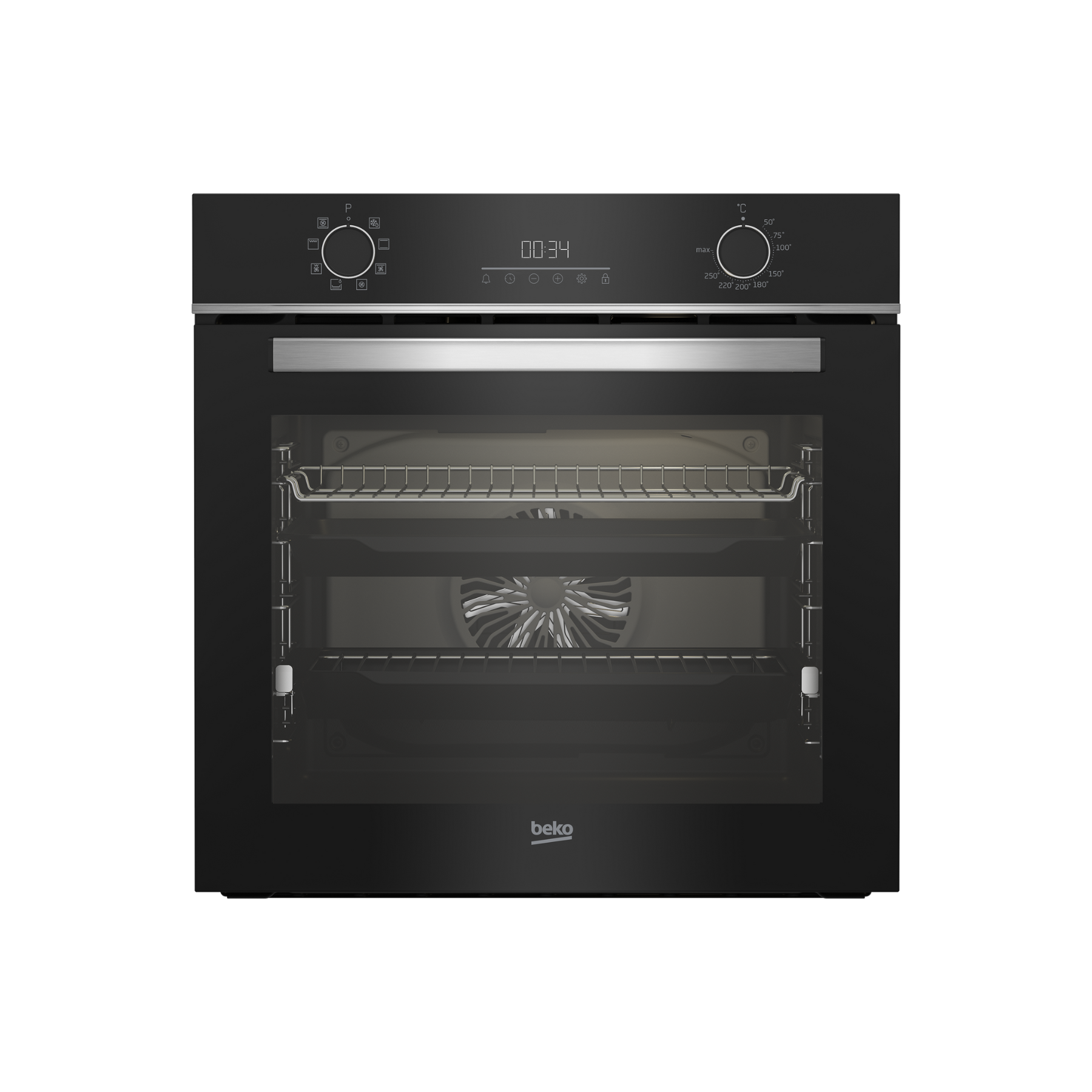 Beko BBIM14300BC CH 8 Function Built In Oven - 60CM