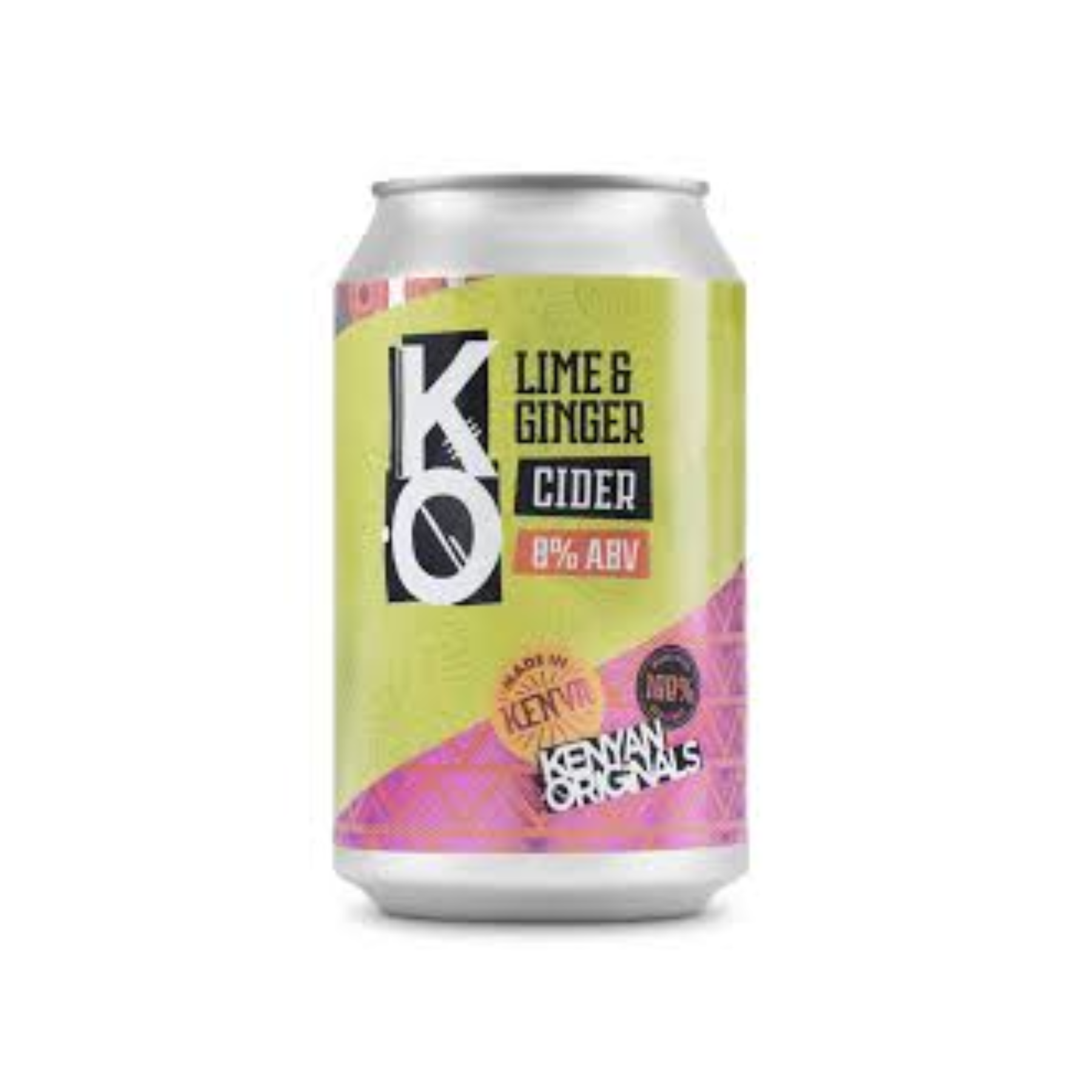 Kenyan Originals Lime & Ginger Cider, 330ml