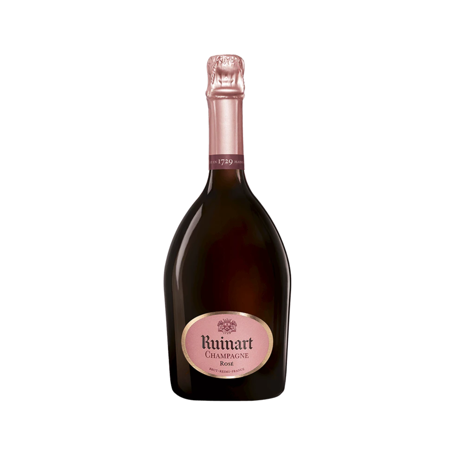 RUINART ROSE CHAMPAGNE BOTTLE - 75cl