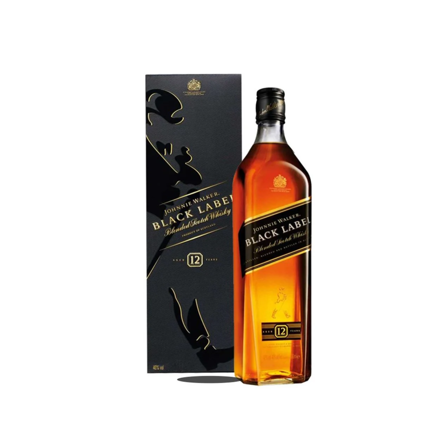 BLACK LABEL WHISKY BOTTLE - 75cl