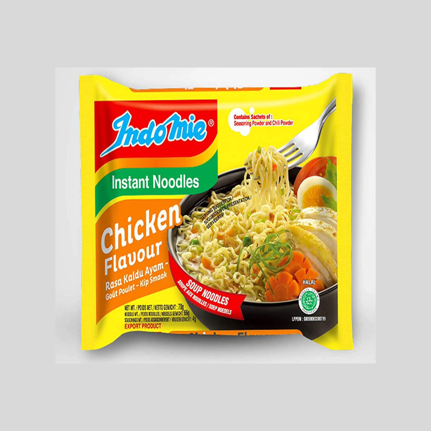 Indomie instant noodles Chicken Flavour 70g